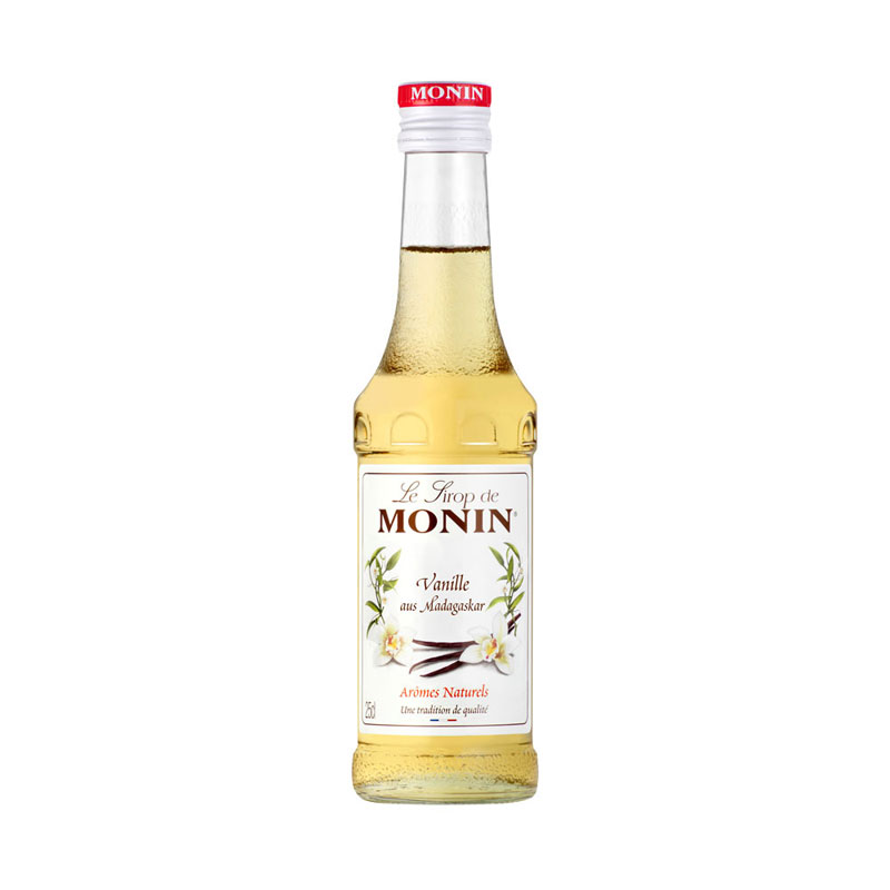 Vainilla - Sirope Monin botella pequeña (0,25 l)