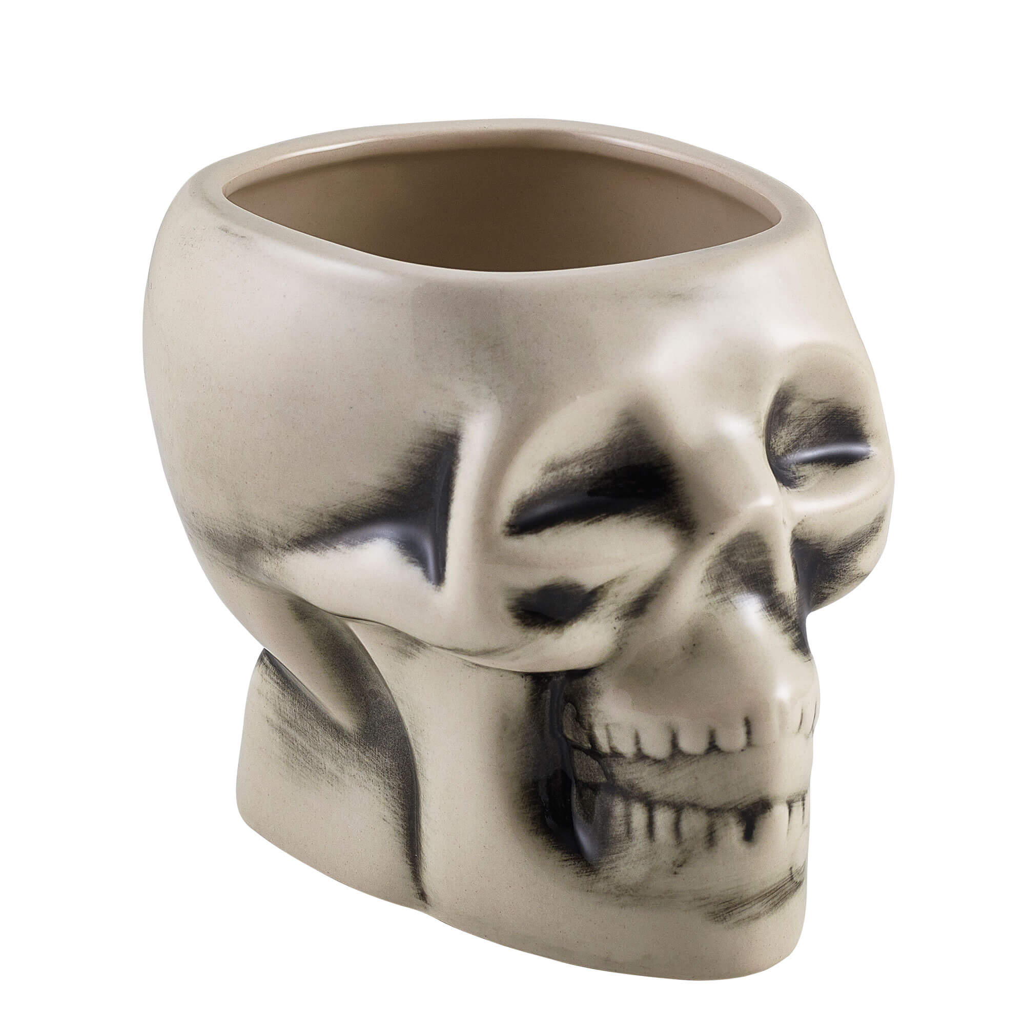 Vaso Tiki Skull, blanco - 400 ml