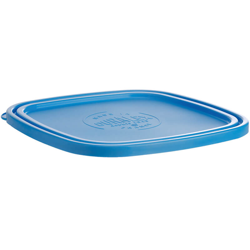 Tapa de PE azul Lys Carré, Duralex - 23,1 x 23,1 cm (1 ud)