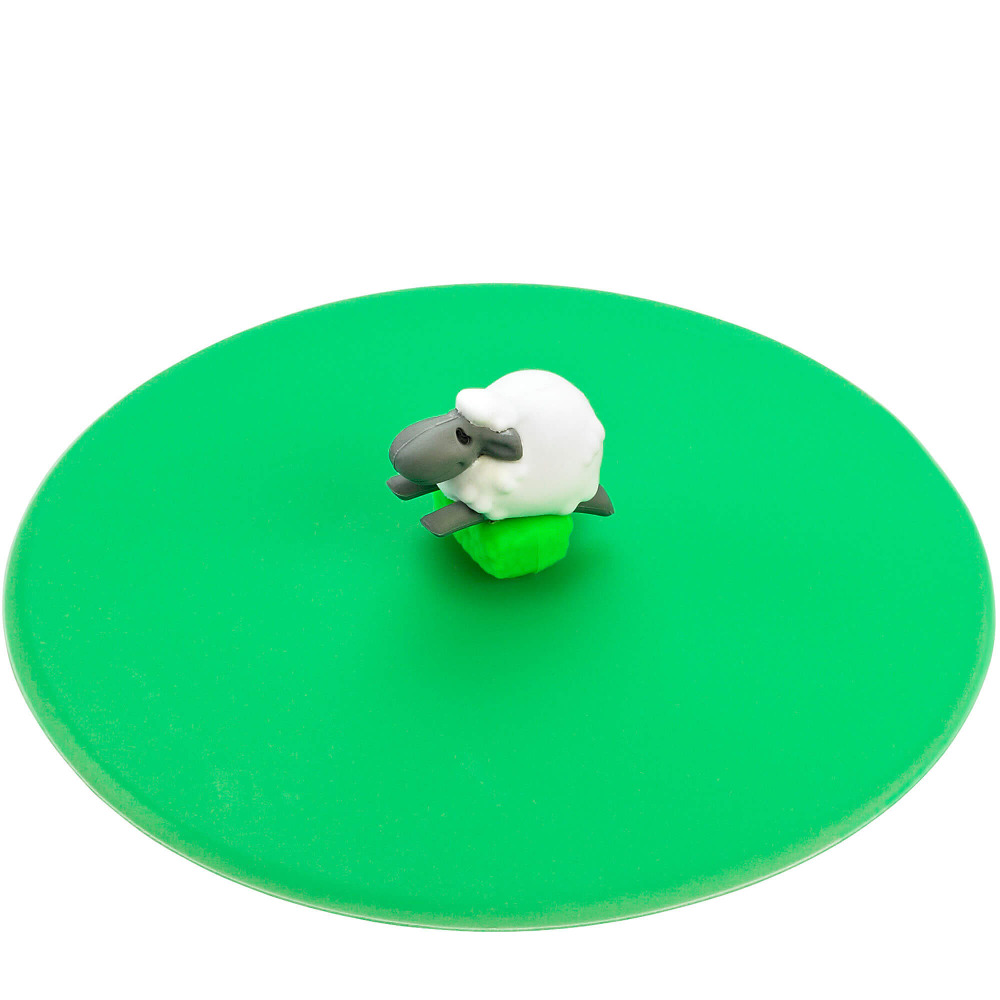 Tapa de cristal de silicona, Lurch - Animales de granja Oveja (10,5 cm)