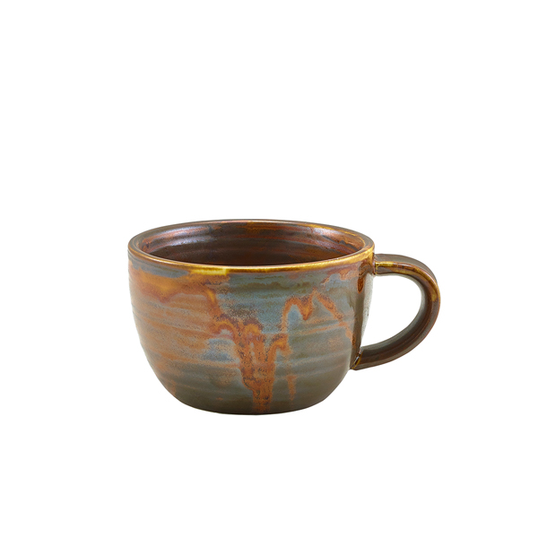Taza de café Terra Rustic Copper – 220 ml (6 uds)