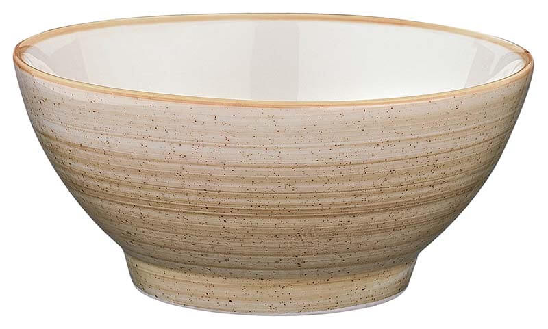 Bonna Aura Terrain Rita plato hondo 14 cm, 45 cl, beige - 12 ud