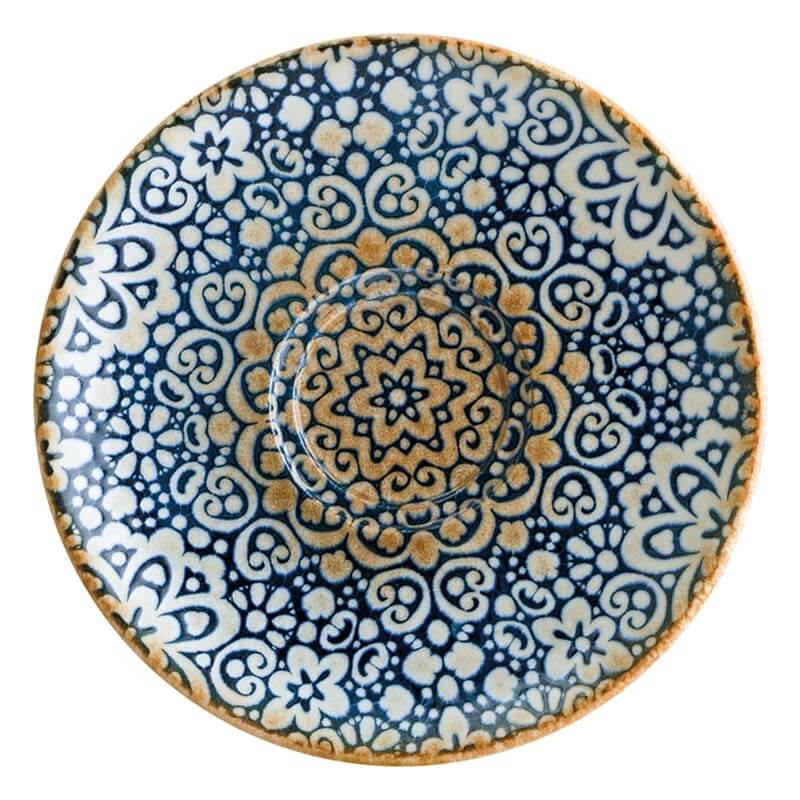Bonna Alhambra Gourmet Platillo combinado 16 cm azul - 6 ud
