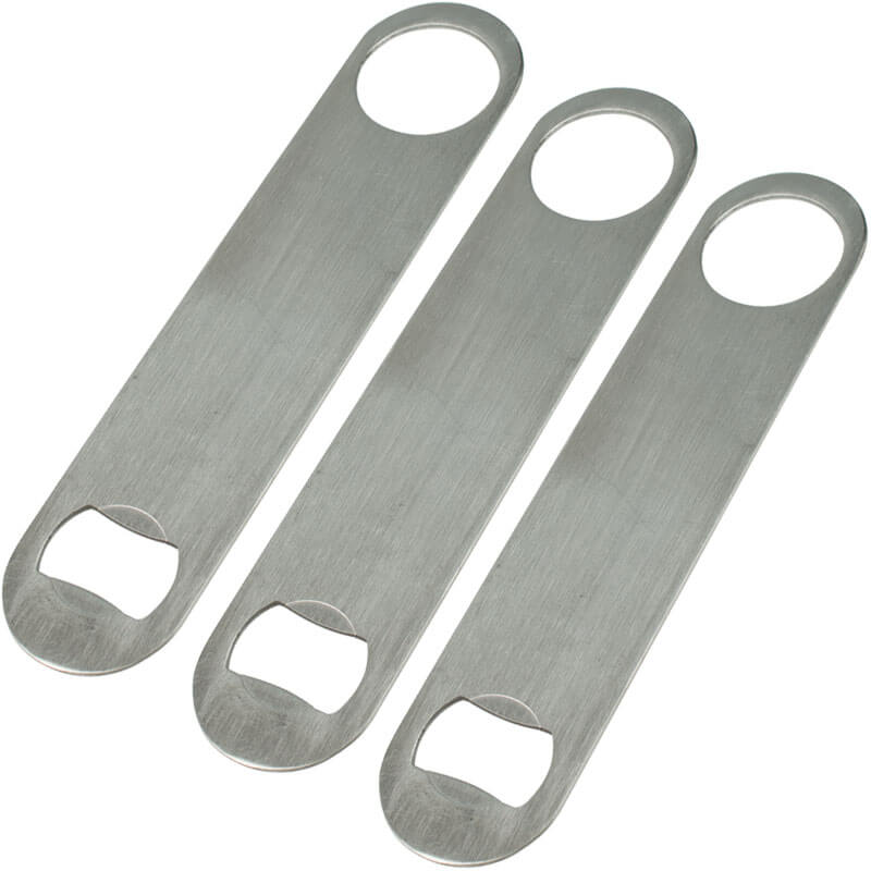 Abrebotellas / Barra blade, acero inoxidable - 18 cm (3 uds)