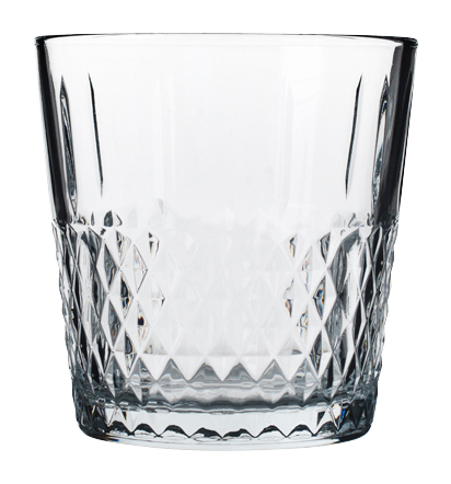 Vaso de whisky Highness, Pasabahce, apilable - 390 ml