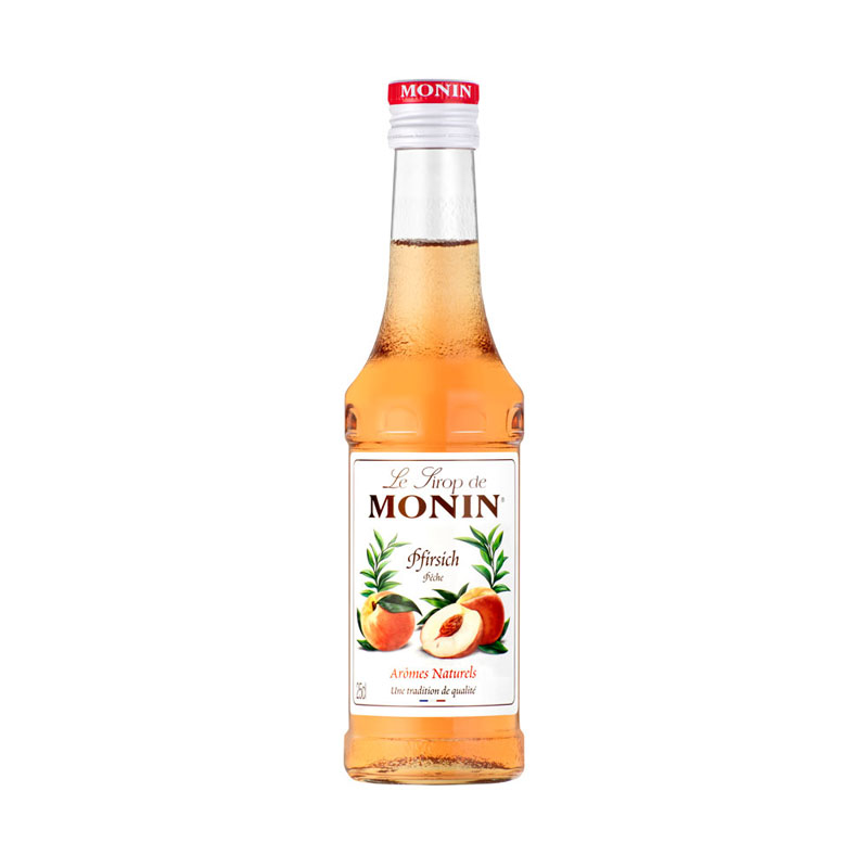 Melocotón - Sirope Monin botella pequeña (0,25 l)