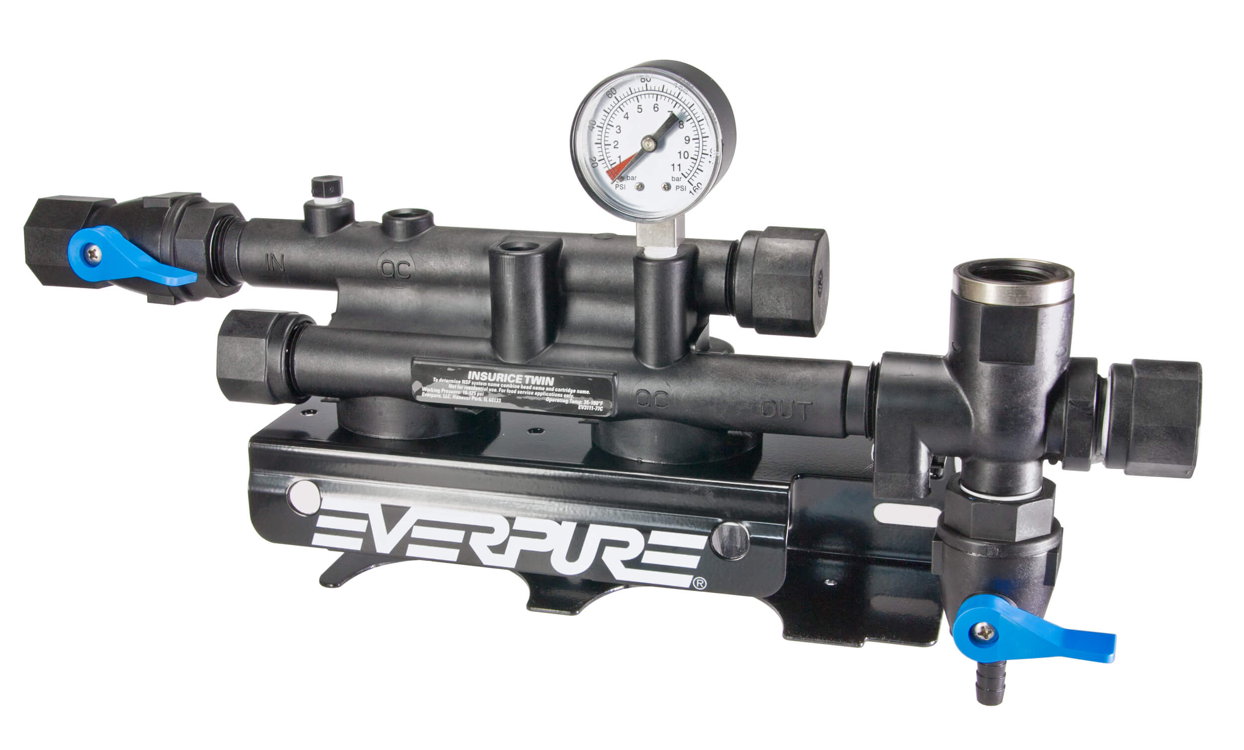 Cabezal de filtro doble Everpure QC7l