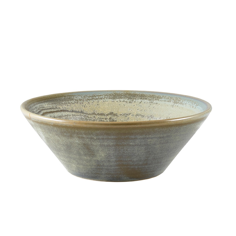 Cuenco cónico Terra Matt Grey – 14 cm (6 uds)