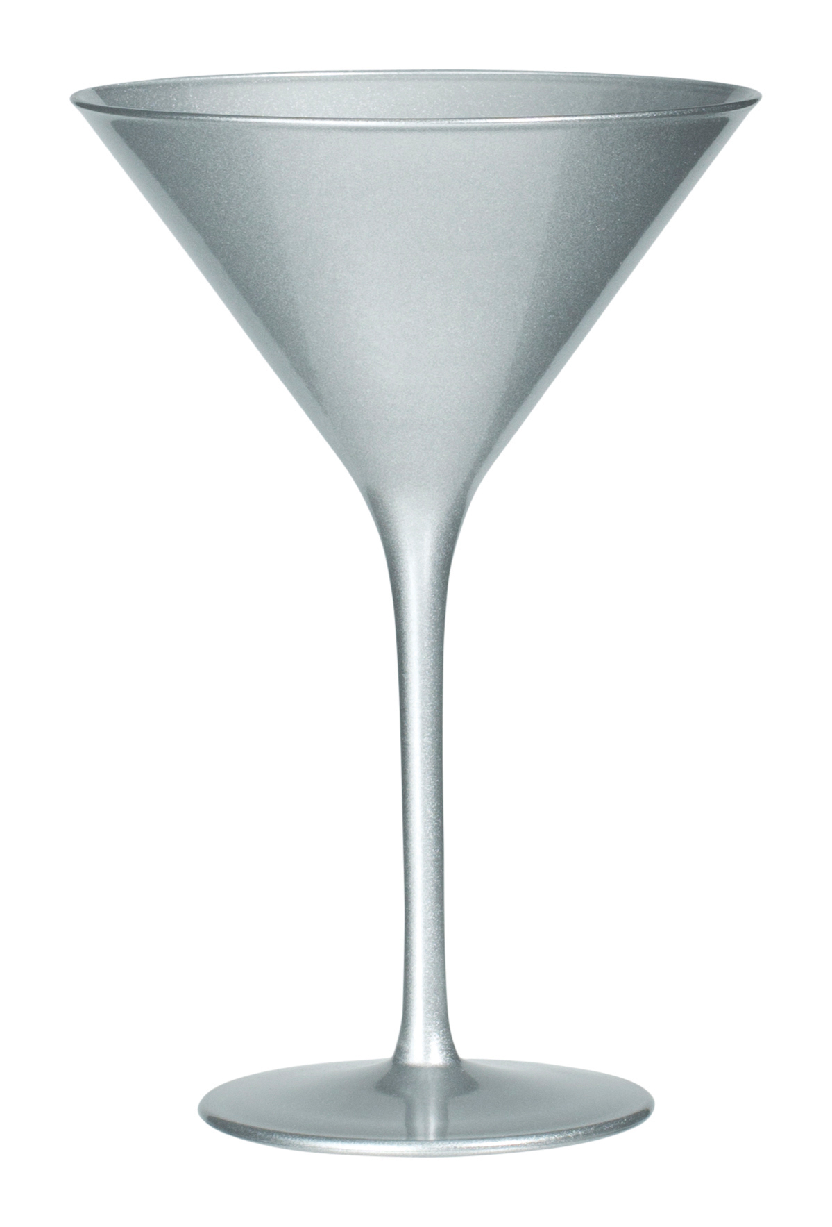 Copa de martini, plateada, Elements Stölzle - 240 ml