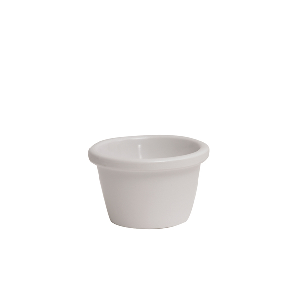 Cuenco para salsa de melamina blanco - 85 ml (24 uds)