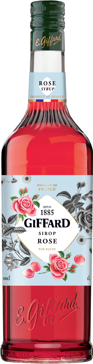 Sirope de rosa - Giffard (1,0 l)