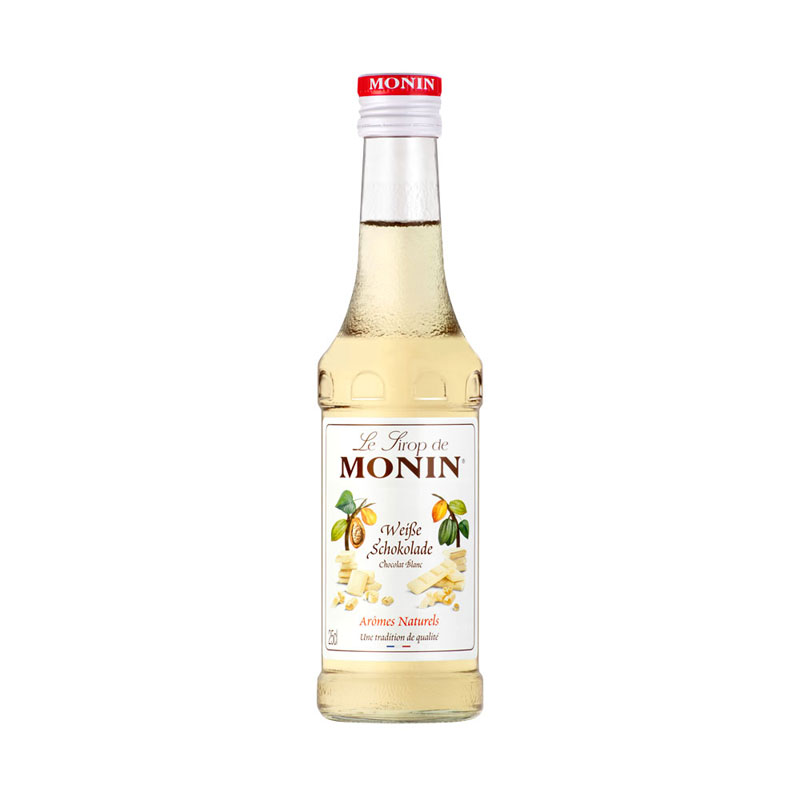 Chocolate blanco - Sirope Monin botella pequeña (0,25 l)