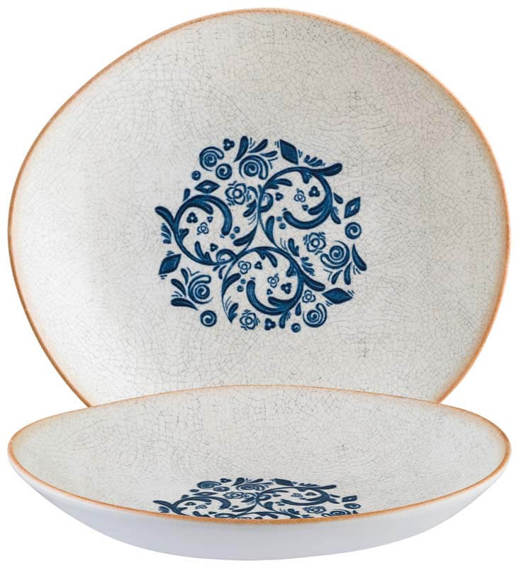 Bonna Viento Vago Plato hondo 26 cm azul - 6 ud