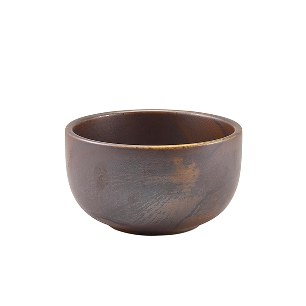 Cuenco redondo Terra Rustic Copper – 12,5 cm (6 uds)