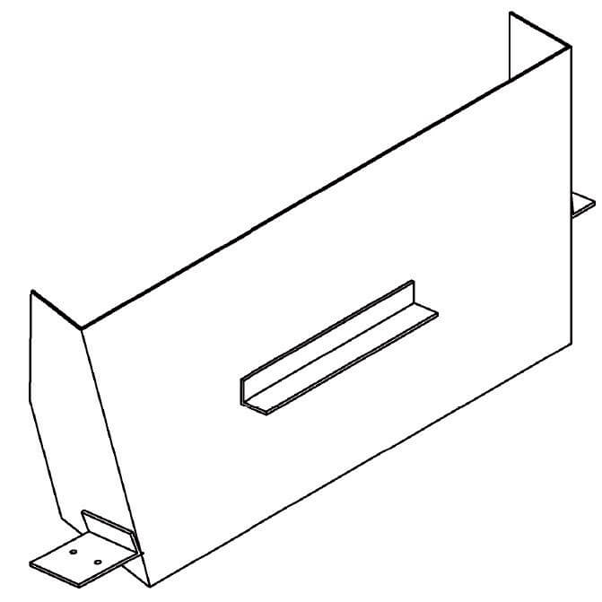 Deflector de hielo Hoshizaki IM-130/IM-240 ANE