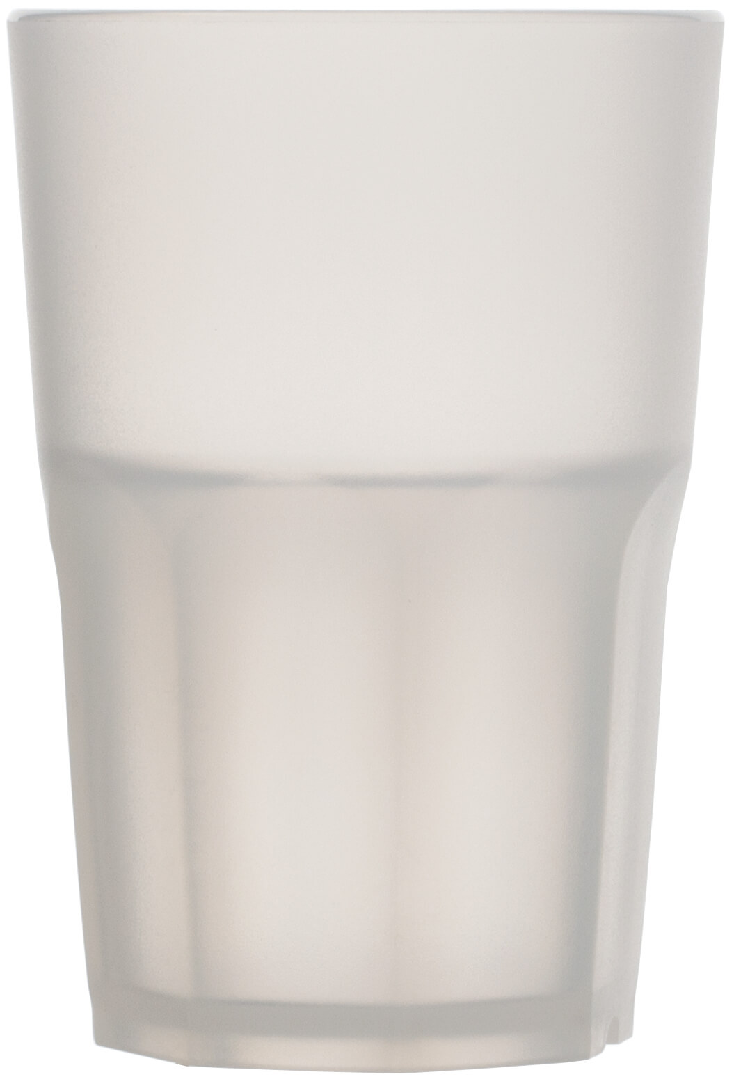 Vaso de plástico Granity, polipropileno, esmerilado - 400 ml (1 ud)