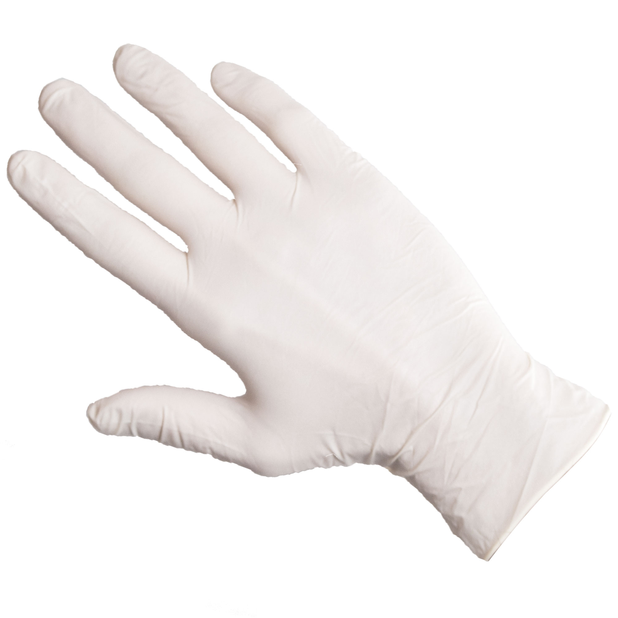 Guantes de nitrilo blancos (100 uds)