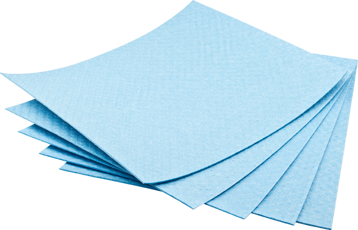 Paño esponjoso XL Profi, azul - 315 x 257 mm (5 uds)