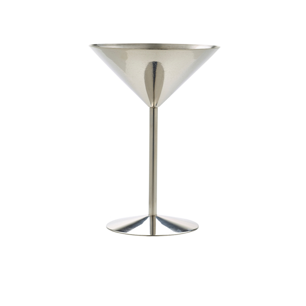 Copa de martini de acero inoxidable - 240 ml