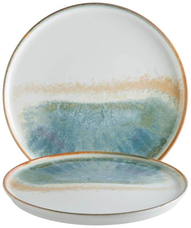 Bonna Fium Hygge Plato llano 28 cm azul - 6 ud