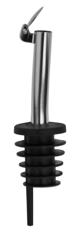 Vertedor con tapa «Eco Pour» - Acero inoxidable (rápido)