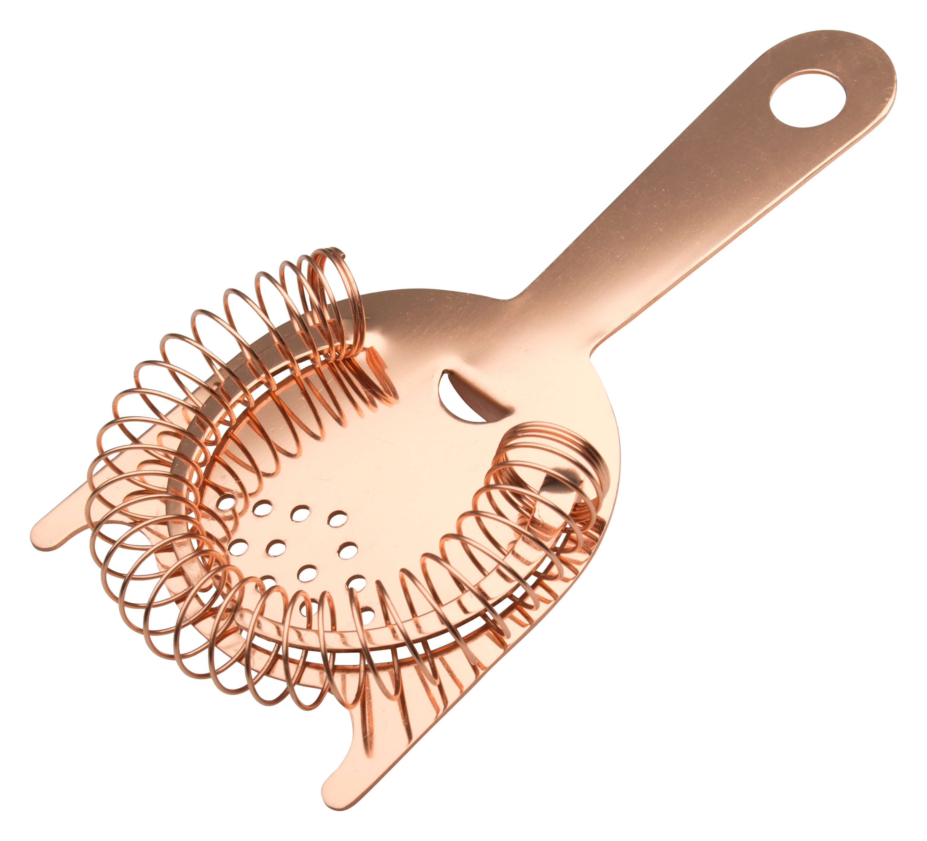 Colador de bar, acero inoxidable - color cobre (7,8 cm)