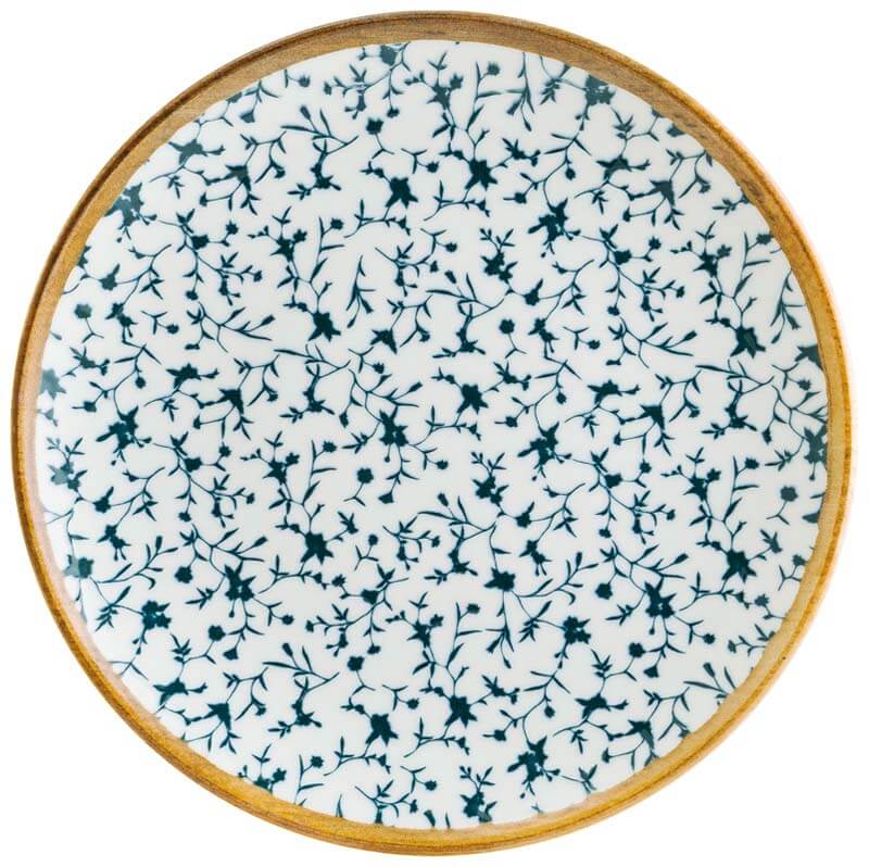 Plato llano Bonna Calif Gourmet 30 cm azul - 6 ud