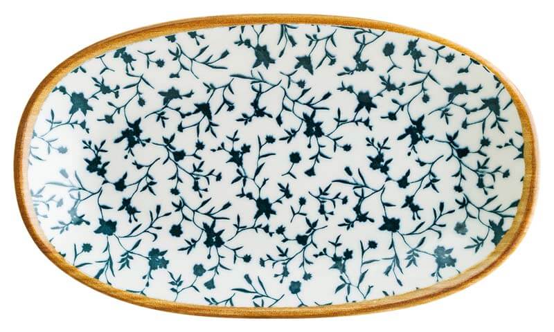 Bonna Calif Bandeja gourmet ovalada 15 x 8,5 cm azul - 12 ud