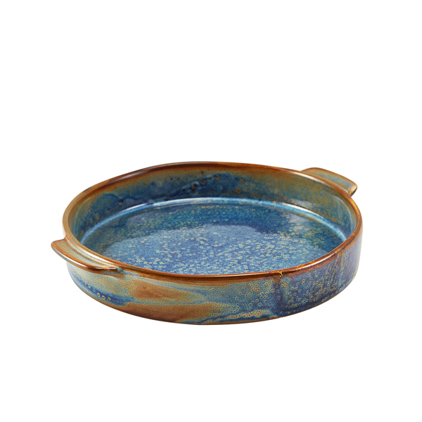 Cuenco con asas Terra Aqua Blue – 20,3 cm (6 uds)