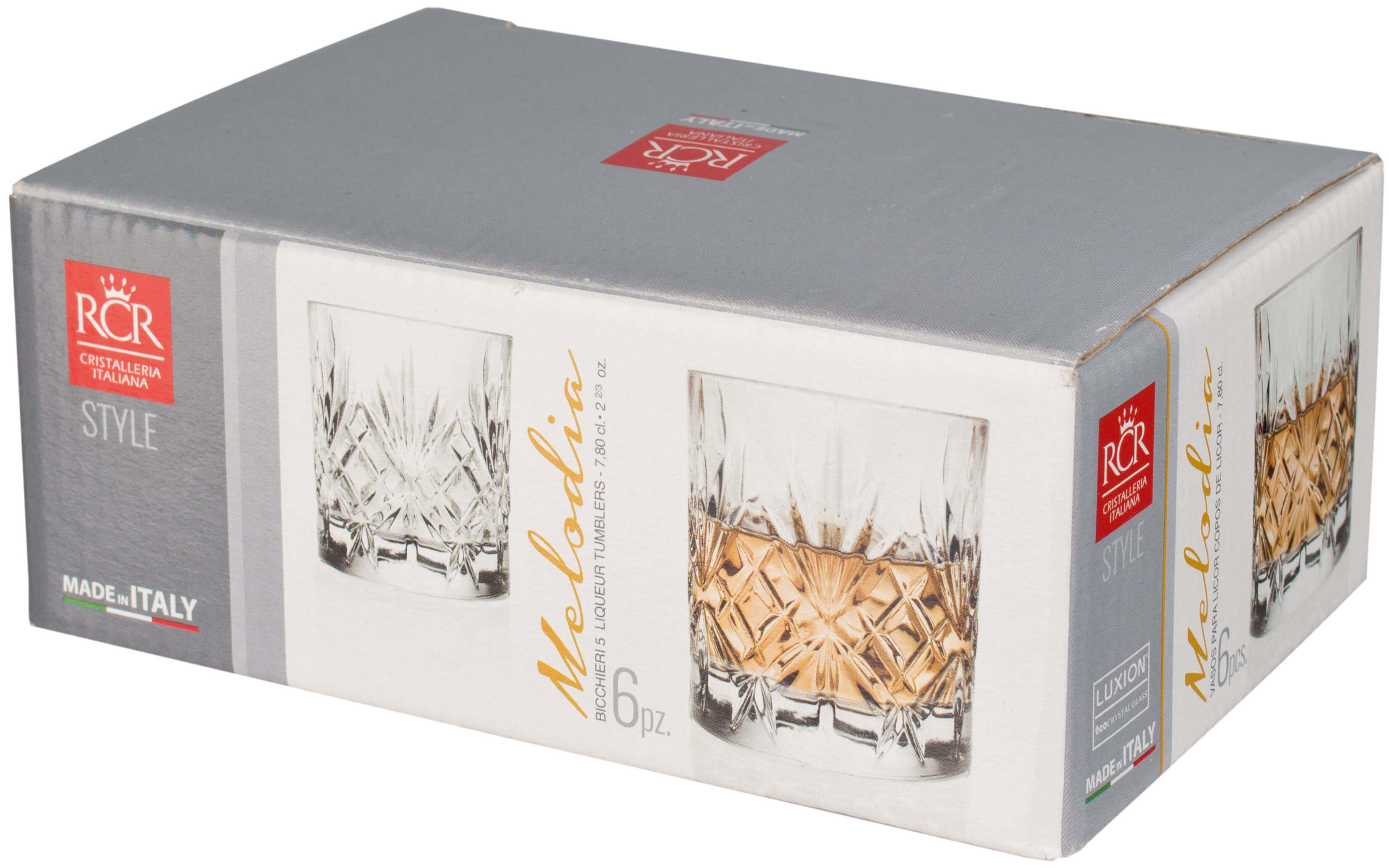 Vaso de chupito Melodia, RCR - 78 ml