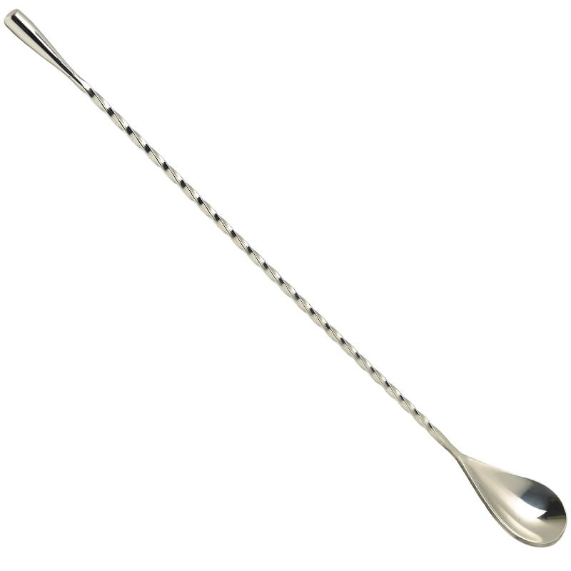 Cuchara de bar lágrima, acero inoxidable - 40 cm