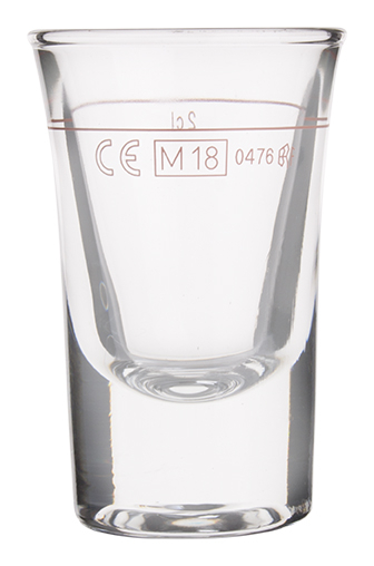 Stamper Dublino - 34 ml, 2 cl roble