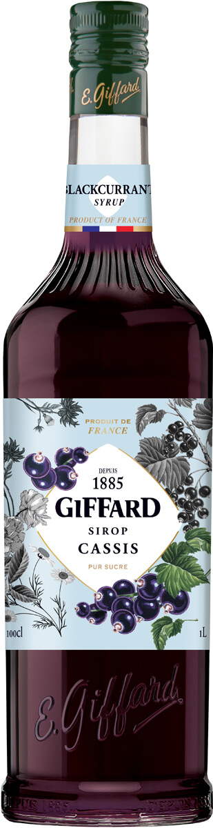 Grosella negra - Sirope Giffard (1,0 l)