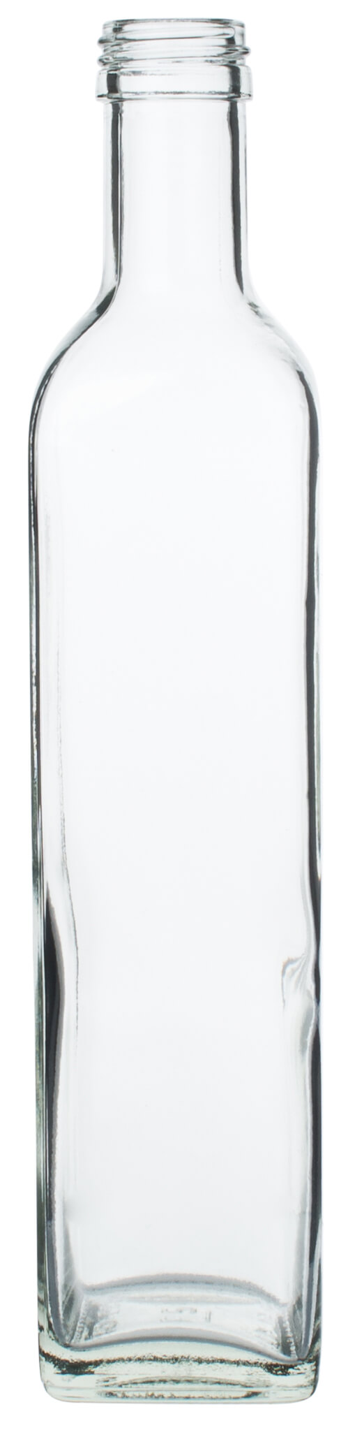 Botella de vidrio angular - 500 ml