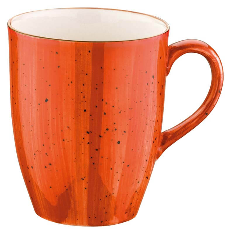 Bonna Aura Terracotta Conic vaso para cerveza Bock 33 cl naranja - 24 ud