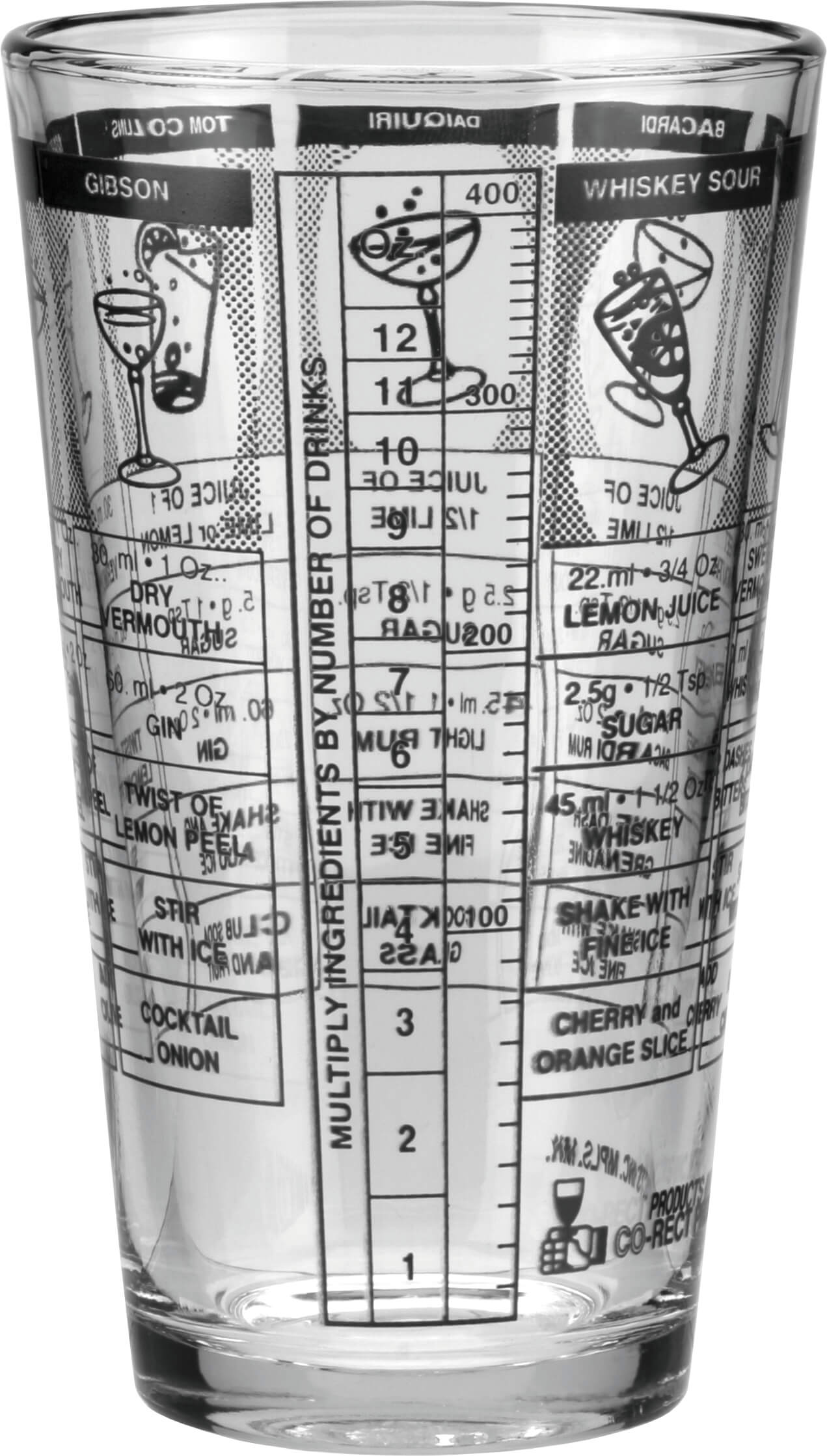 Vaso mezclador - Impresión de recetas