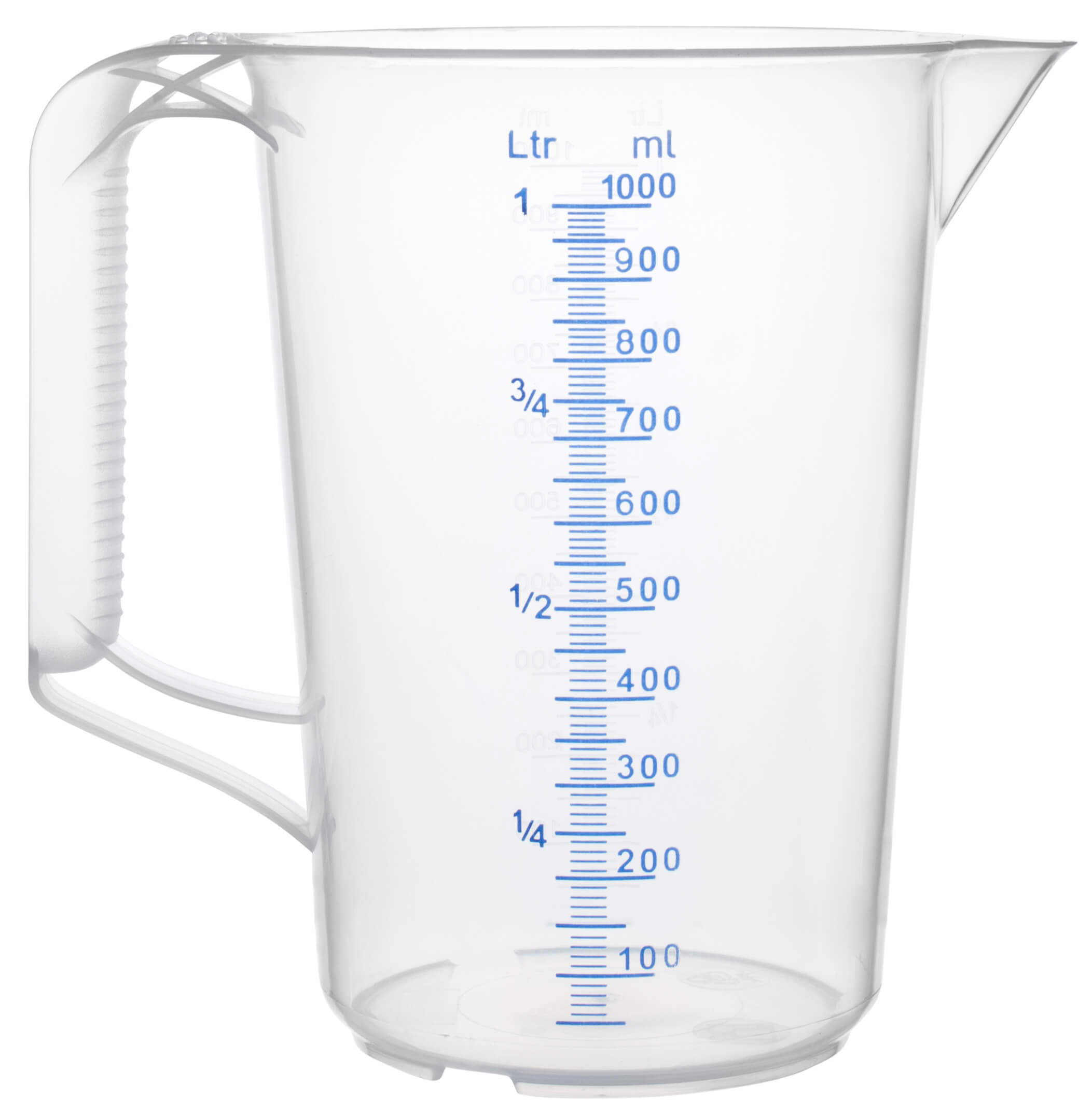 Vasos medidores, PP - Graduación hasta 1000 ml
