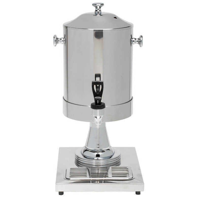 Dispensador de bebidas / dispensador de leche con compartimento para hielo - 6 l