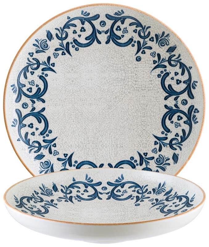 Bonna Viento Hygge Plato para pasta 25 cm azul - 6 ud