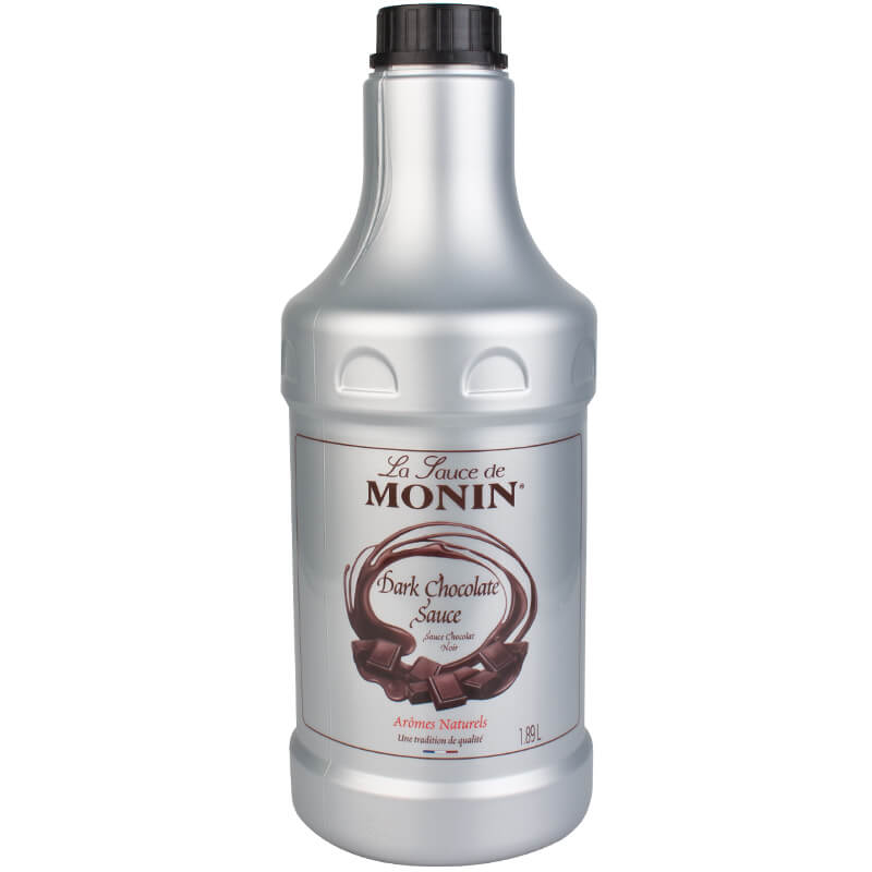 Salsa de chocolate negro - Monin (1,89 l)