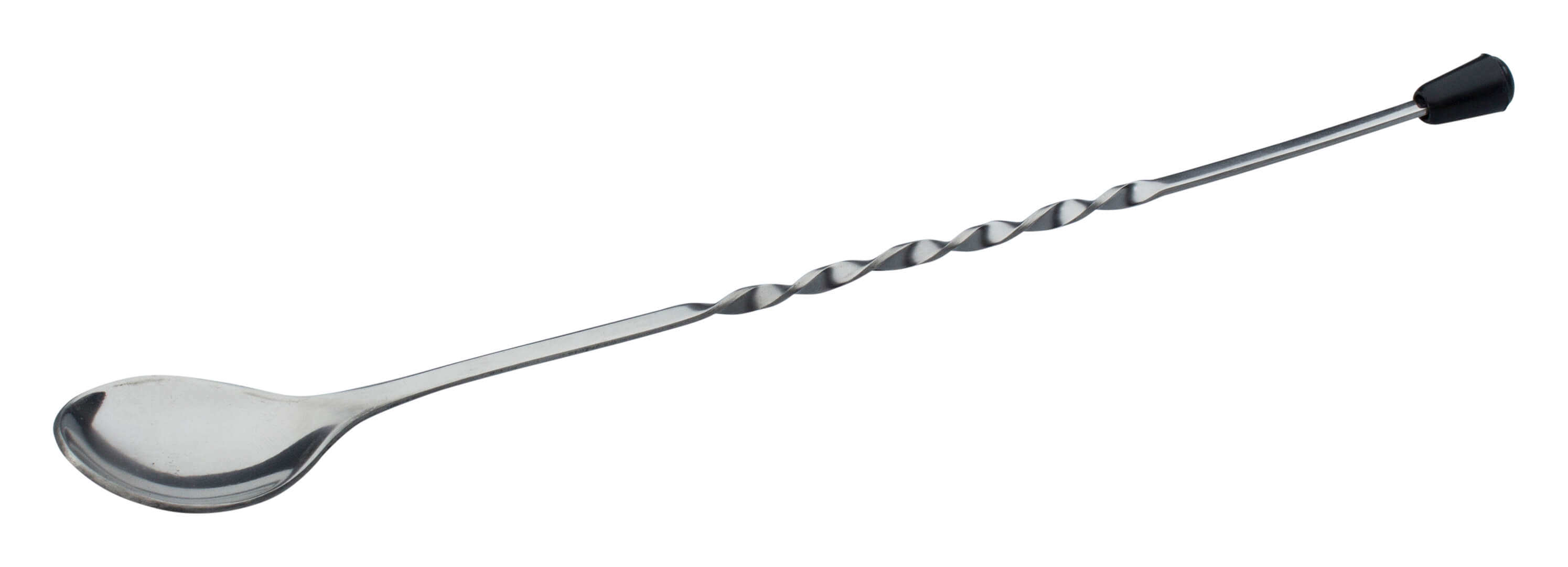Cuchara de bar trenzada, cabeza negra, Prime Bar - 28,5 cm