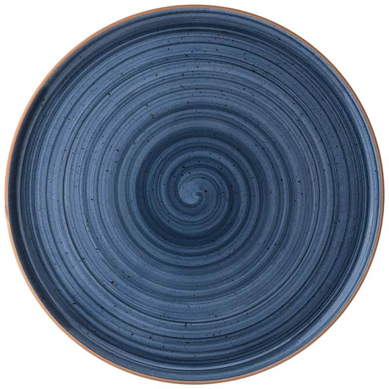 Bonna Aura Aura Dusk Platos para pizza gourmet 32 cm azul - 6 ud