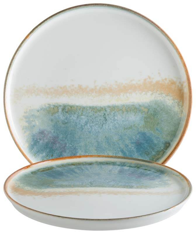 Bonna Fium Hygge Plato llano 22 cm azul - 6 ud