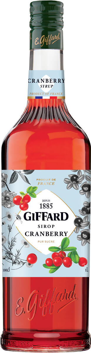 Cranberry - Sirope Giffard (1,0 l)