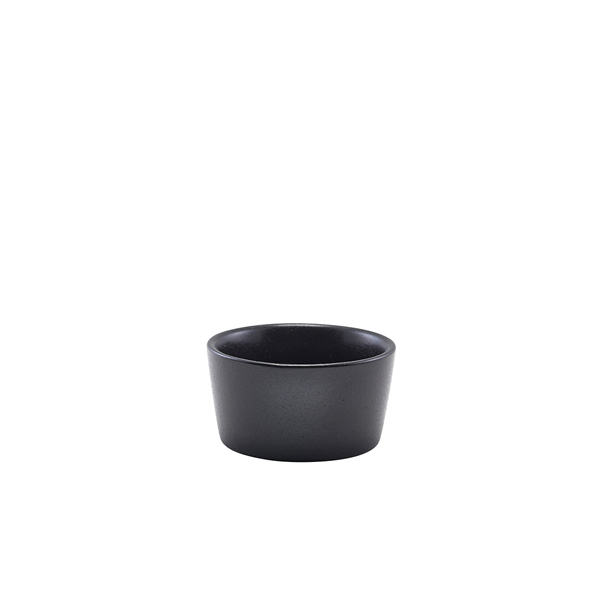 Cuenco para salsa Forge, cerámica con aspecto de hierro fundido, 90 ml (12 uds)