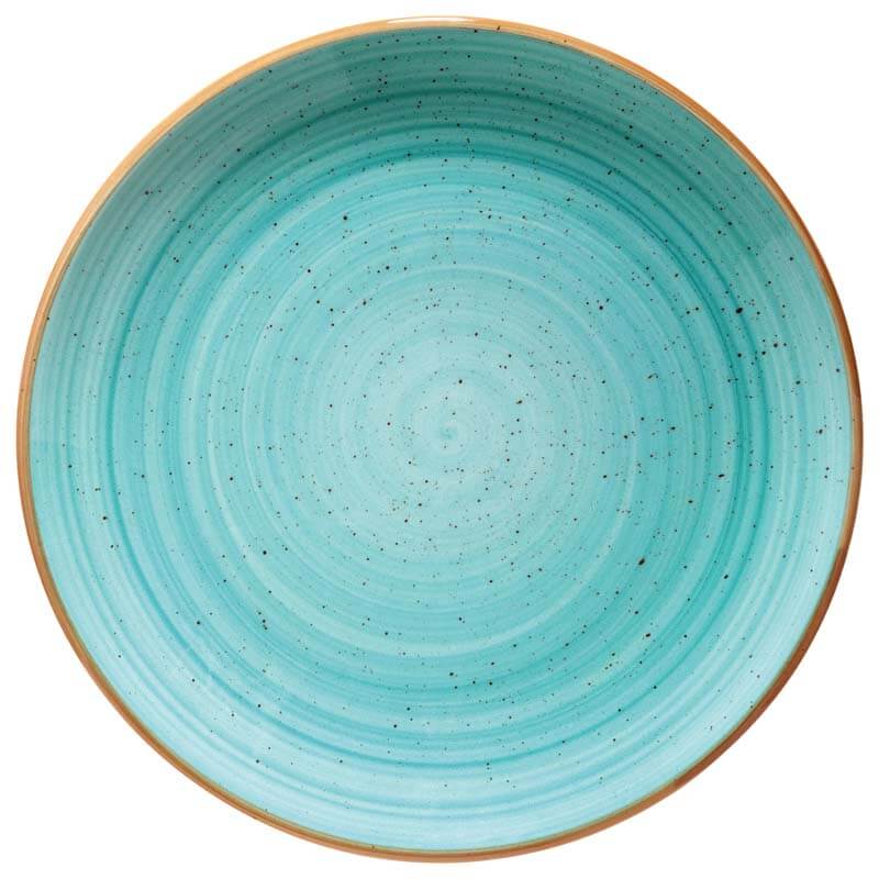Bonna Aura Aqua Gourmet Plato llano 21 cm turquesa - 12 ud