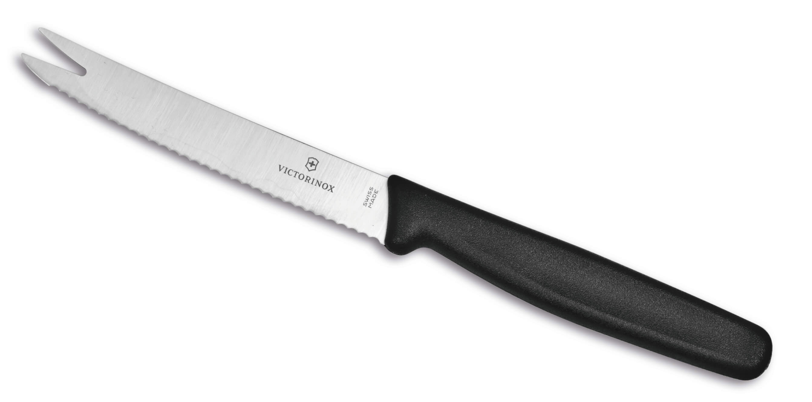 Cuchillo de cóctel de doble punta, Victorinox - filo ondulado (21 cm)