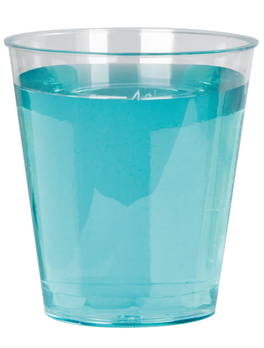 Vasos de chupito desechables - 4 y la marca de llenado de 2 cl (40 uds)
