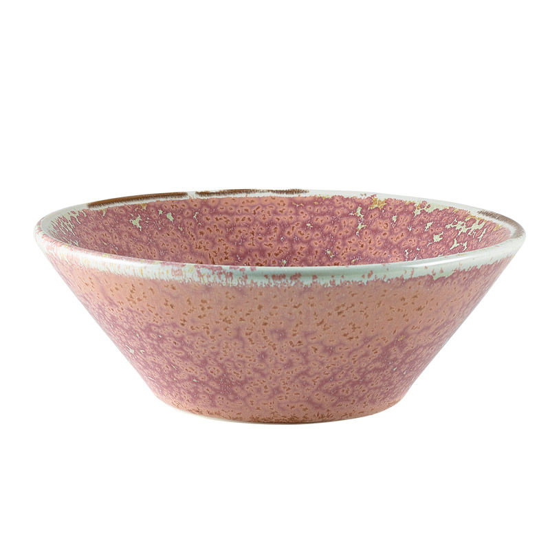 Cuenco cónico Terra Rose – 14 cm (6 uds)