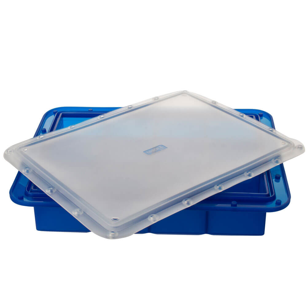 Cupitera de hielo Arctic con tapa, silicona platino, Lurch - 5 cm